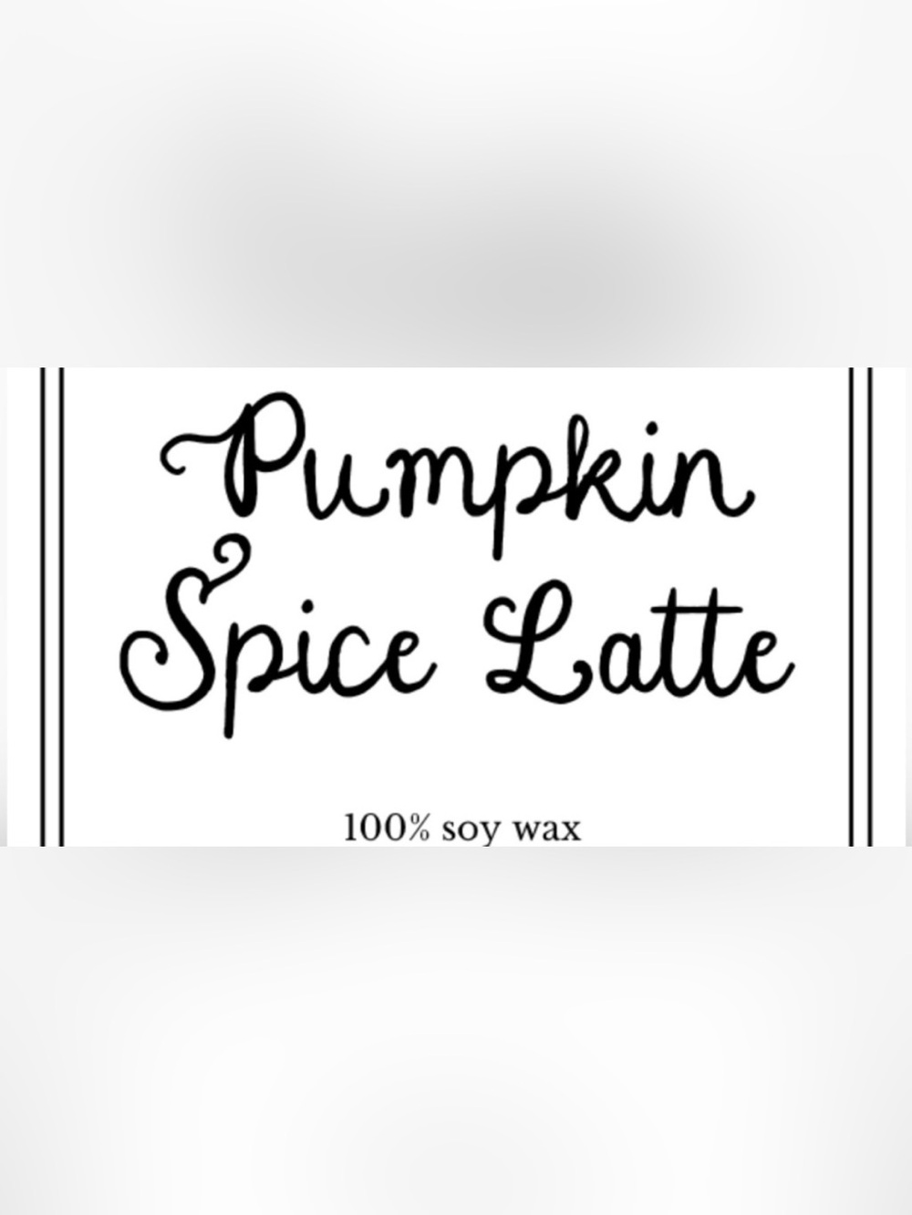 Pumpkin 🎃 Spice Latte ☕️Candle Tart - 1 HandCrafted NEW!!🆕Local & Online Final